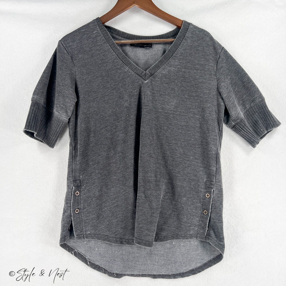 Jane & Delancey High Low Top Small Womens Boho Casual Tunic